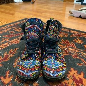 Dr. Martens Multicolor Boots Size 7